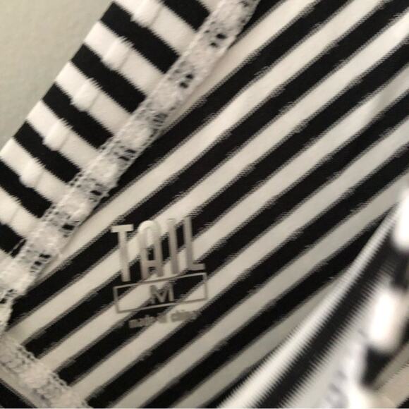 Tail Activewear Stripe V Neck Dress with Cross Over Panel NEW - Picture 5 of 7